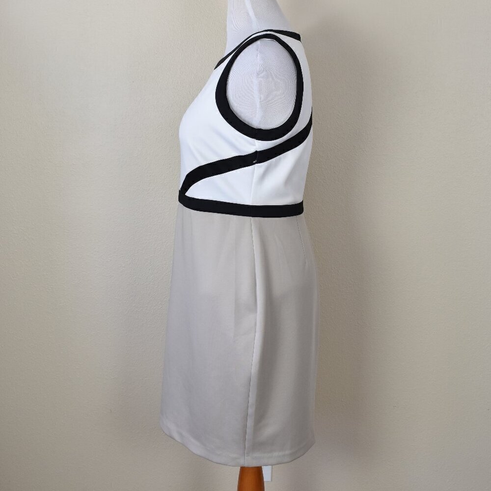 Calvin Klein Color Block Sheath Dress - 14 - Picture 9 of 10